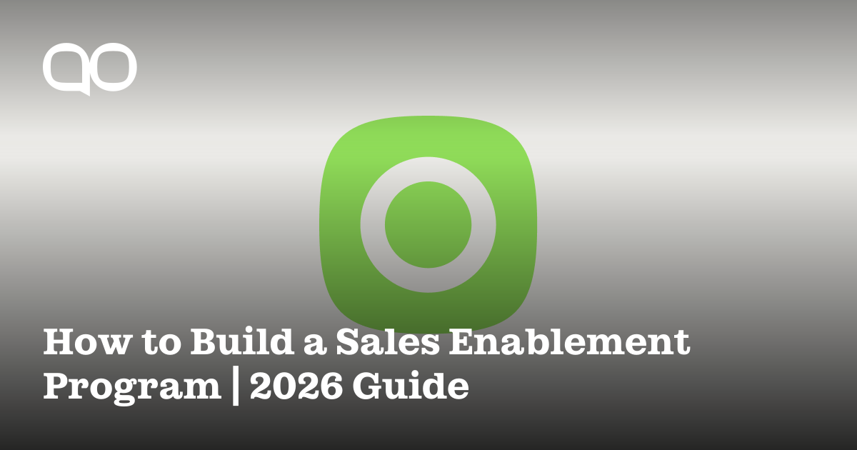 How to Build a Sales Enablement Program | 2026 Guide | Backdrop